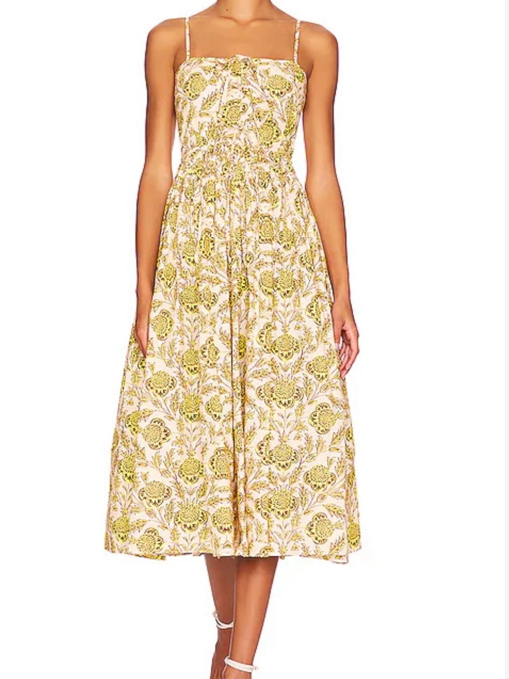 RHODE KATRINA DRESS | GARDEN OF DREAMS GOLDEN FLORAL